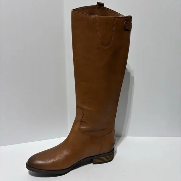 Sam Edelman Women’s Penny Brown Leather Boots, Size 7 M
